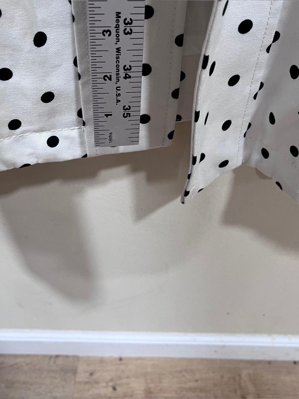 NWT ANTHROPOLOGIE Polka Dot Embroidered Trench size small - Picture 5 of 7